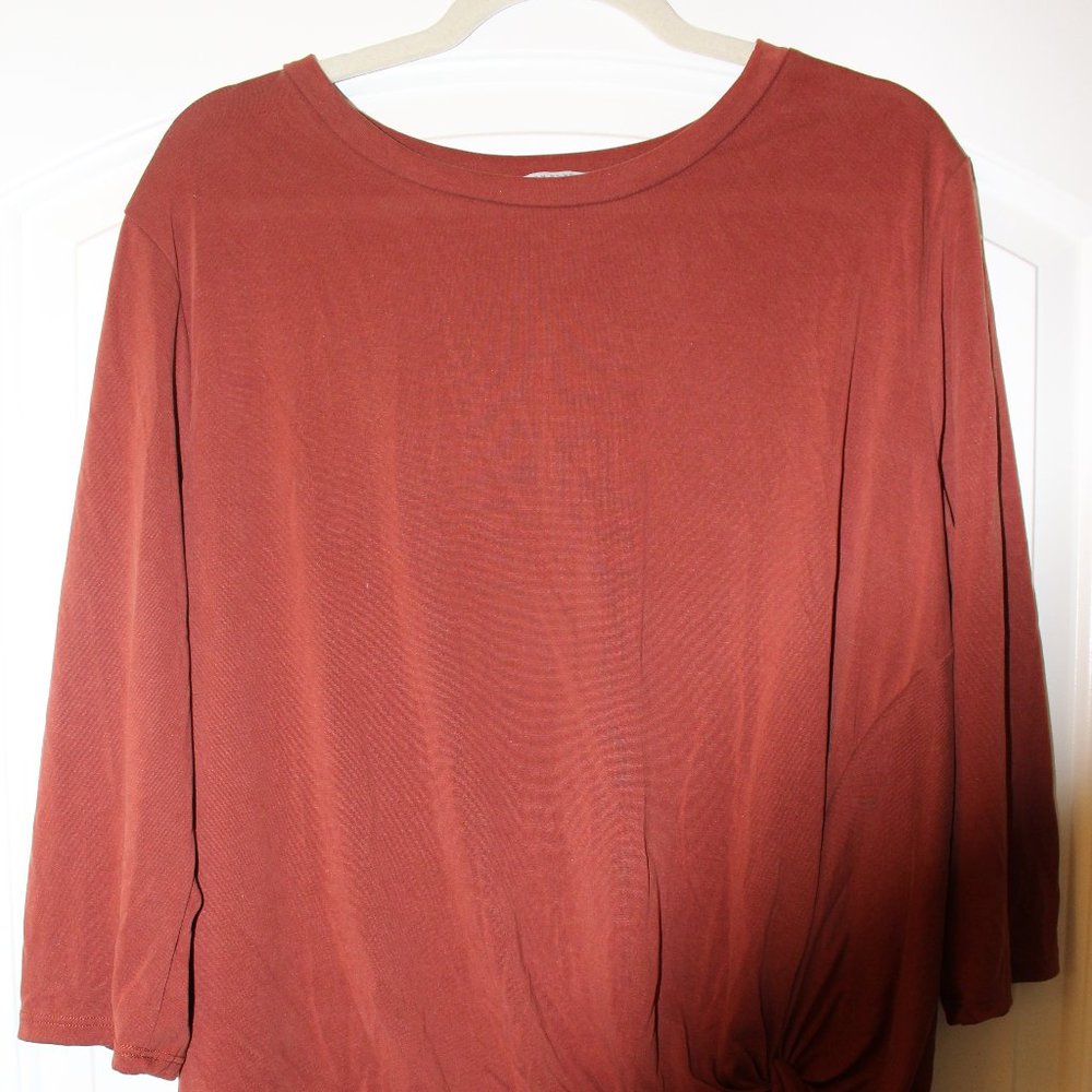 Green Envelope Long Sleeve Tunic